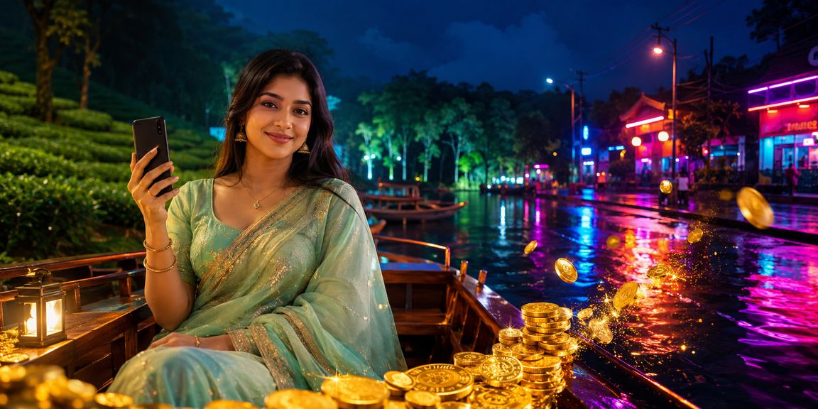 সিলেট চা বাগানে রিবেট বোনাস ও মোবাইলে অডস দেখার দৃশ্য